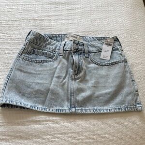 Hollister Blue Mini Skort